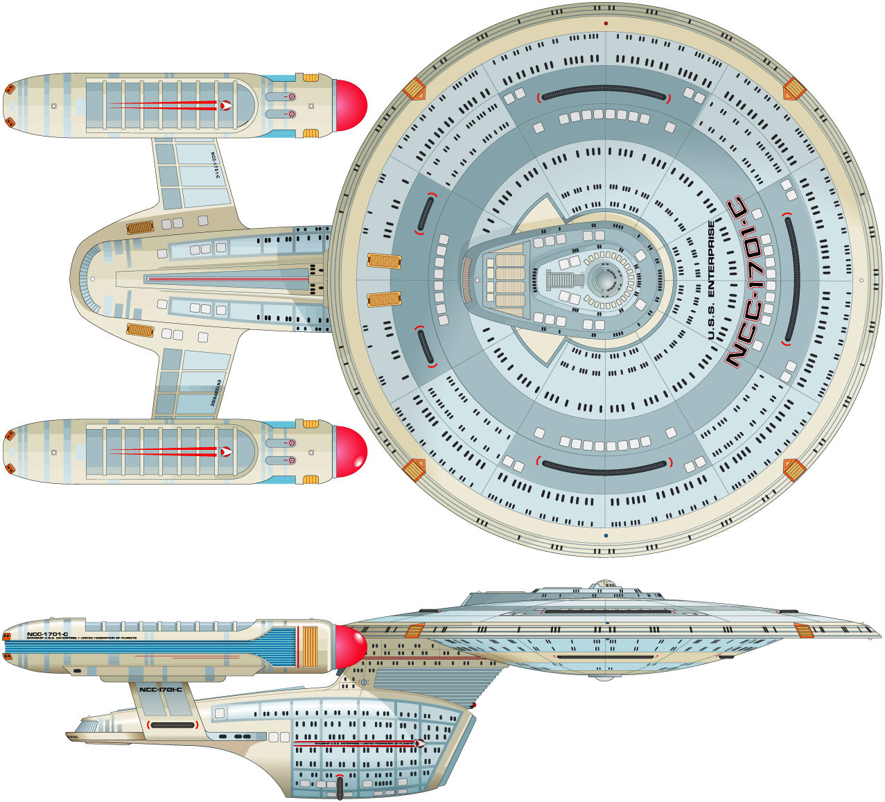 ambassador class starship bridge